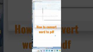 How to convert word to pdf screenshot 2