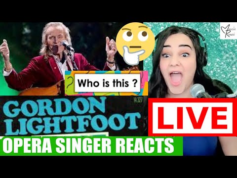Gordon Lightfoot Rainy Day People | Opera Singer Reacts Live