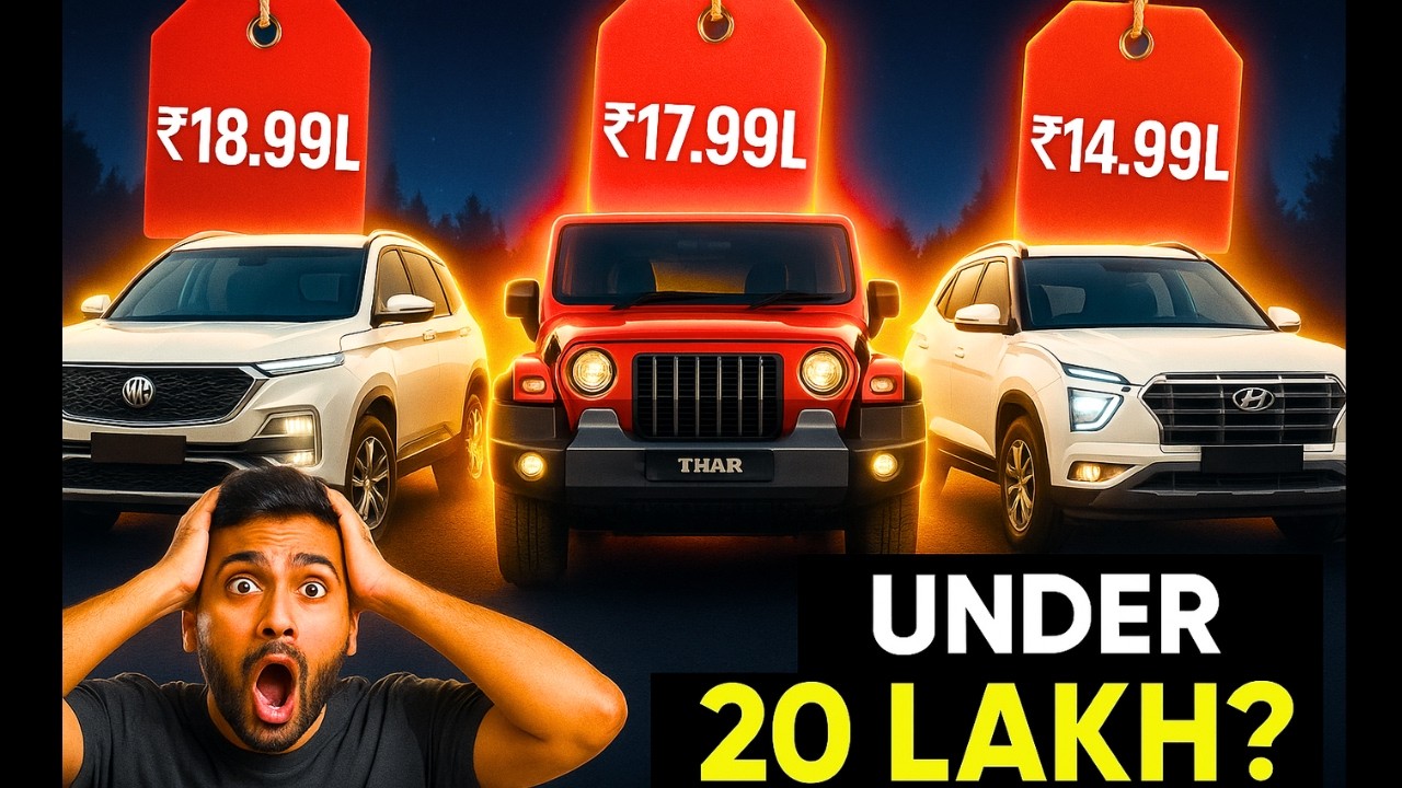 5 Best Cars Under ₹20 Lakhs in India (हिन्दी)