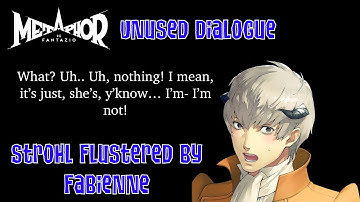 Metaphor: ReFantazio Unused Dialogue - Strohl Flustered By Fabienne