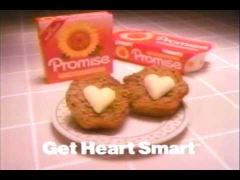 Promise Margarine Commercial 1988 - YouTube