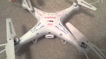 Syma X5C Drone - Hack to prevent getting stuck in trees