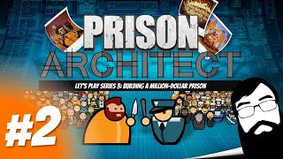 Let's build an all-inclusive minimum security wing! Prison Architect Million Dollar Prison Episode 2