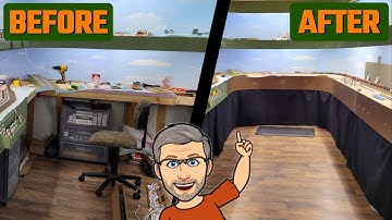 Easy Skirting for Model Railroad No Sewing Required