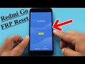 Redmi Go Bypass Google Account Lock --Without Sim Card-- Reset FRP New Method 2020 October