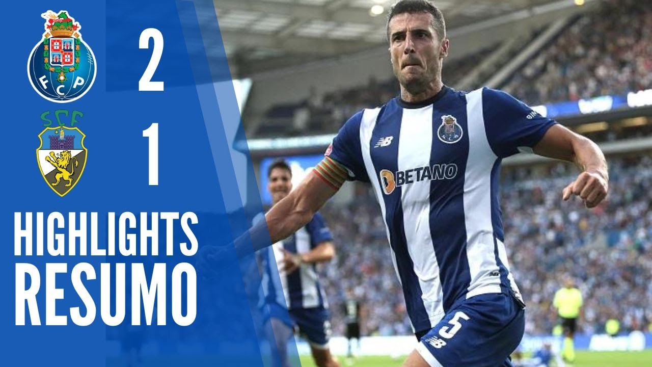 Resumo: FC Porto 2-1 SC Farense (Liga 23/24 #2) 