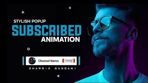Stylish subscribe animation || How to make subscribe bell icon animation || Kinemaster