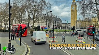 London's Best Bus Route: Discovering London's Iconic Landmarks on Bus 24 from Pimlico to Hampstead 🚌