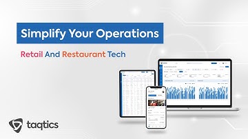 Simplify Retail & Restaurant Operations | Smarter Management with Taqtics