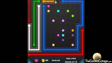 Flow Game Level - 866 [12x12] Mania Connect the Dots