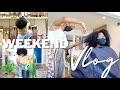 VLOG| FIRST HAIRCUT IN 2 YEARS, HOME DEPOT RUN, REPOTTING MY PLANT BABIES| Mia A. Brumfield