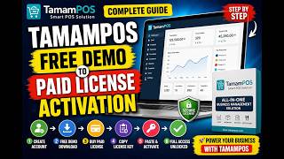 Tamam POS Setup Guide 2026 🚀 From Free Demo to Full Activation (Step-by-Step)