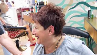 Short Pixie Cut for Older Women Stunning Hair Makeover