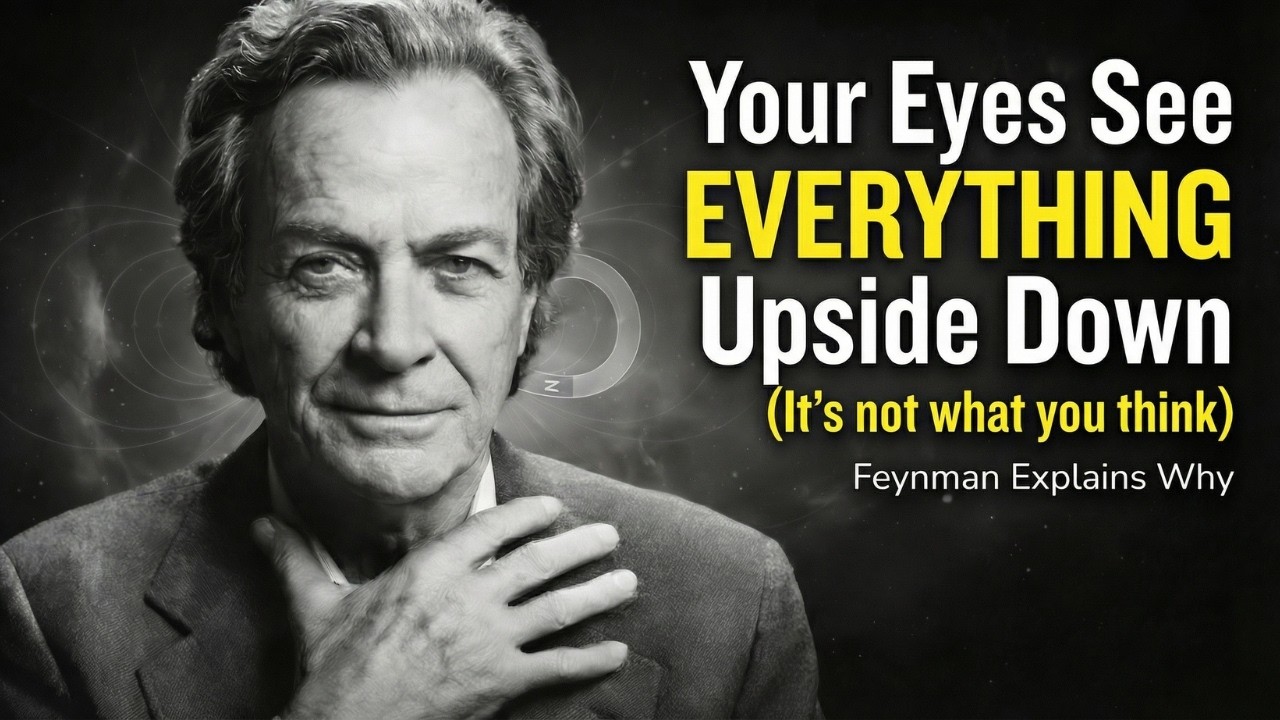 Your Eyes See EVERYTHING Upside Down (It's not what you think) | Feynman Explains Why