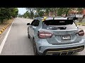 Mercedes-AMG GLA45 w/ ARMYTRIX Variable Valve Controlled Exhaust, Loud Revs & Acceleration!