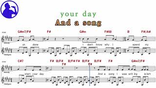 Simon & Garfunkel-Kathy's song karaoke sheet music for players,chord,chorus,Lyrics add(Ye karaoke)