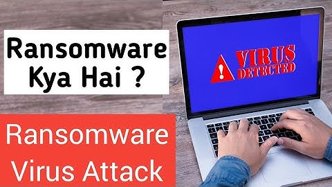 ransomware attack in hindi । ransomware virus encrypted files recovery । Ransomware virus