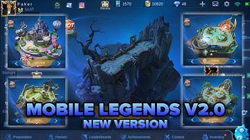 Mobile Legends 2.0 | New System UI | DownloadLink