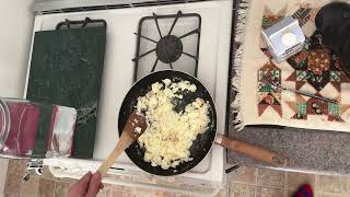 How to cook egg whites