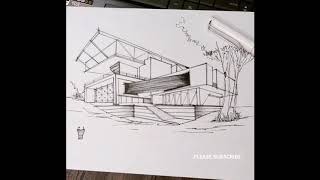 50 PLUS PEN &amp; INK HOUSE SKETCHES