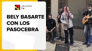 El encuentro de Bely Basarte con los Pasocebra en Zaragoza