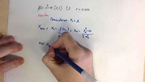 Introdução ao Cálculo Numérico - Bisseção, Newton e Secante - Parte 1