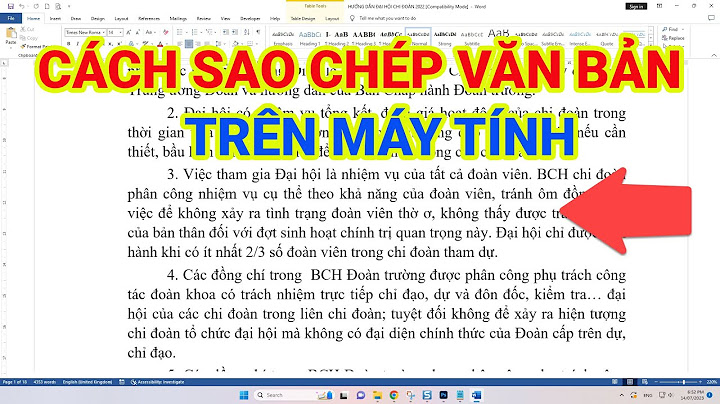 Copy format 1 văn bản sang văn bản mới năm 2024