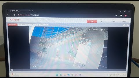 CPPLUS STQC IP Camera Color & IR Night view setting. How to set color Setting in STQC IP Camera.