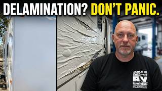 Delamination Damage on Your RV Don't Panic Yet