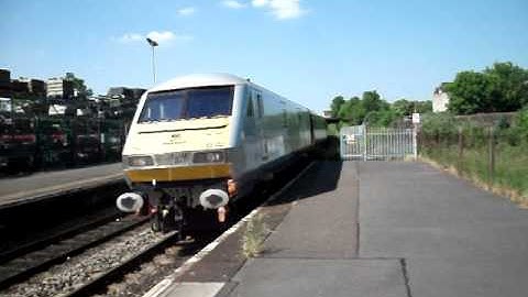 DB Schenker Class 67 And DVT 82146-67029 Passing Lawrence Hill The EWS Managers Train With Tones