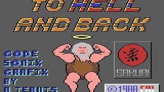 To Hell and Back [CRL, 1988]  Commodore 64 [002] Longplay Complete!!
