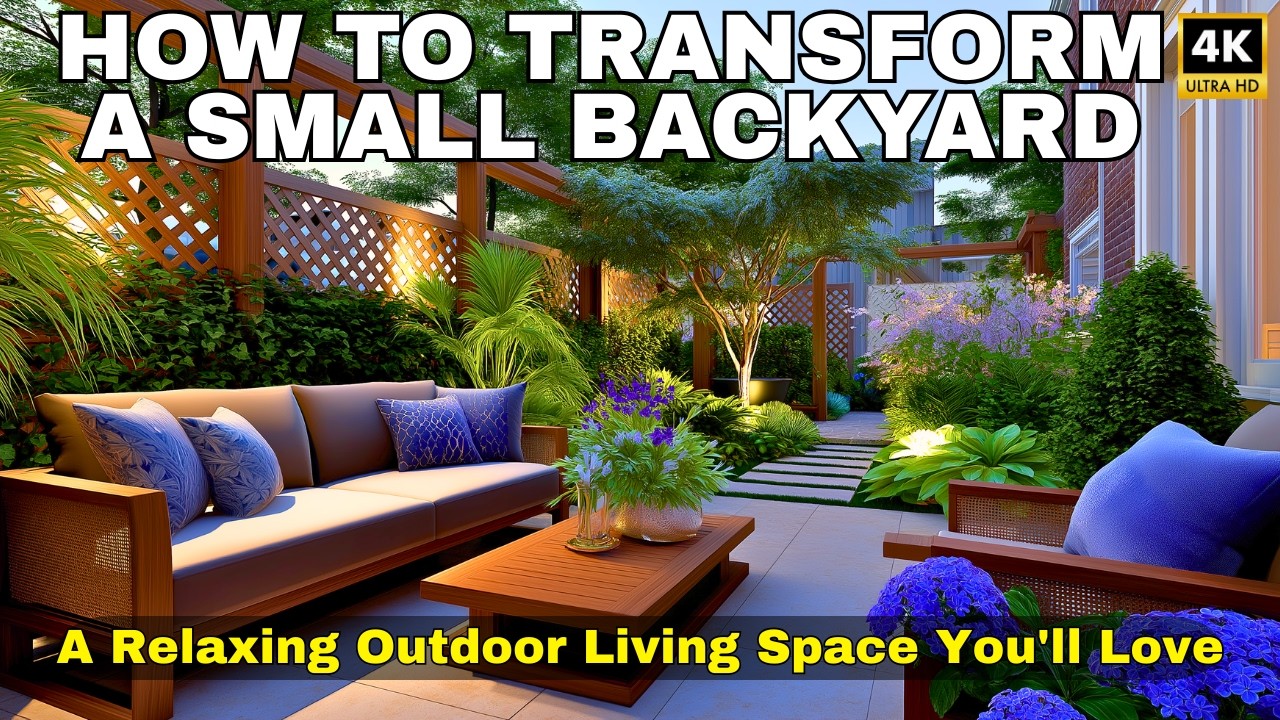 Cozy Small Backyard Ideas for Relaxing Outdoor Spaces You'll Love