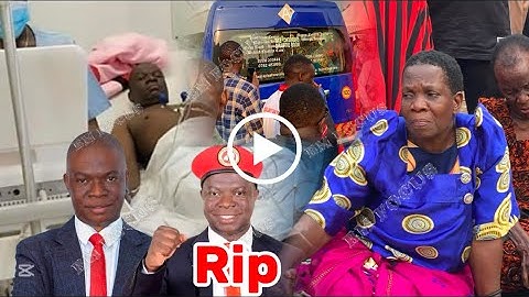 Maama wa Hon Ssegirinya Muhammad amaziga gamuyisemu nga Omulambo gwa mutabani we gutukaku Nup Office