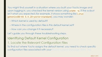 Discovering Where Yocto Assigns the Default Kernel