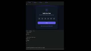 Modern OTP Verification Animation | HTML CSS JavaScript | Glassmorphism UI