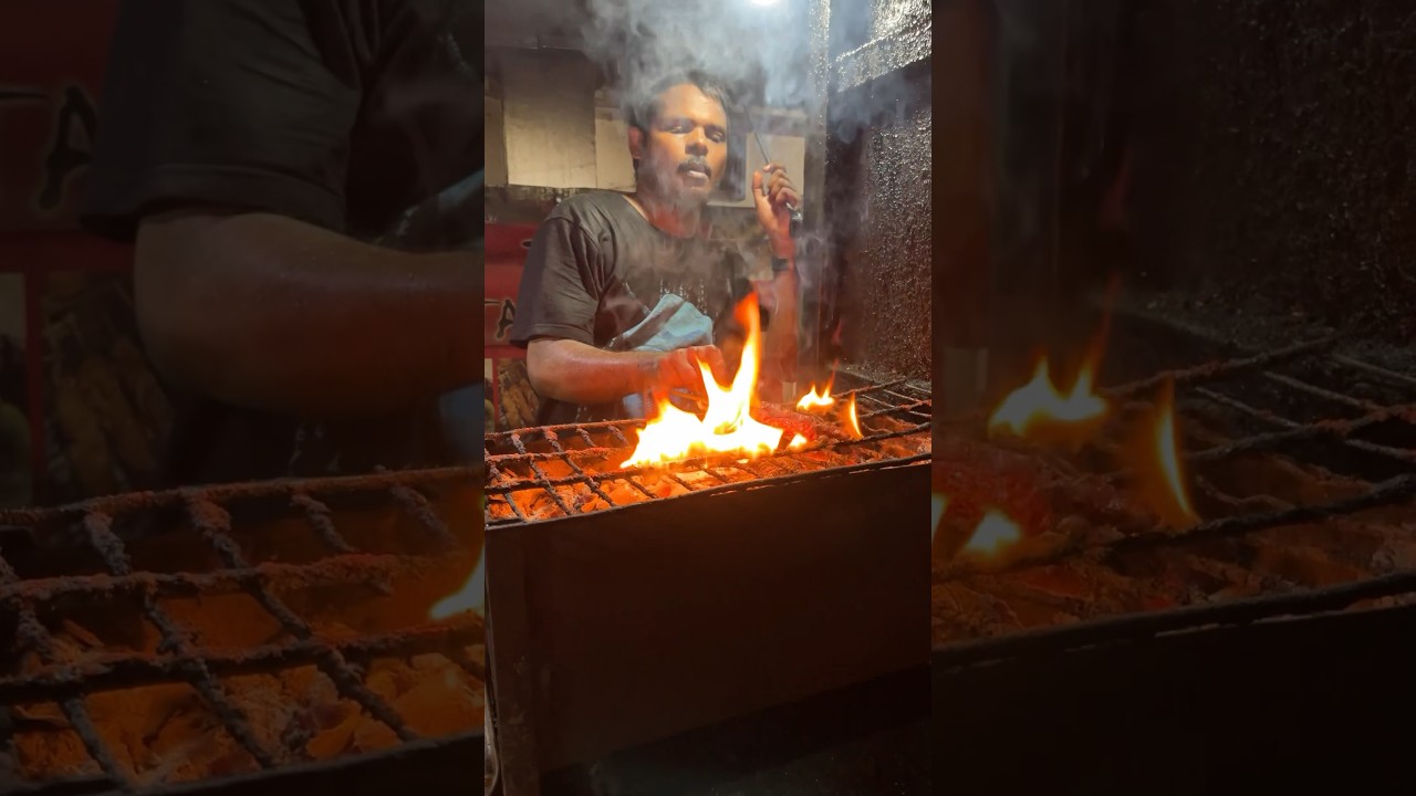 grilled chicken street food Telugu shorts 