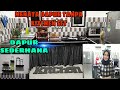 MENATA DAPUR TANPA KITCHEN SET TETAP RAPI DAN INDAH