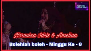 Noraniza Idris & Amelina - Bolehlah Boleh | Gegar Vaganza 7 | Minggu Ke - 6