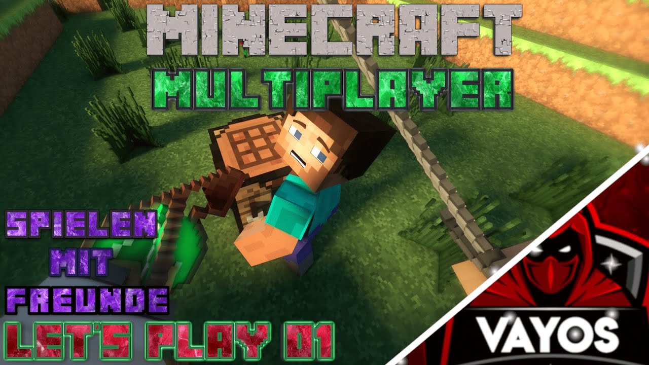 Let's Play (01) Minecraft Multiplayer - YouTube