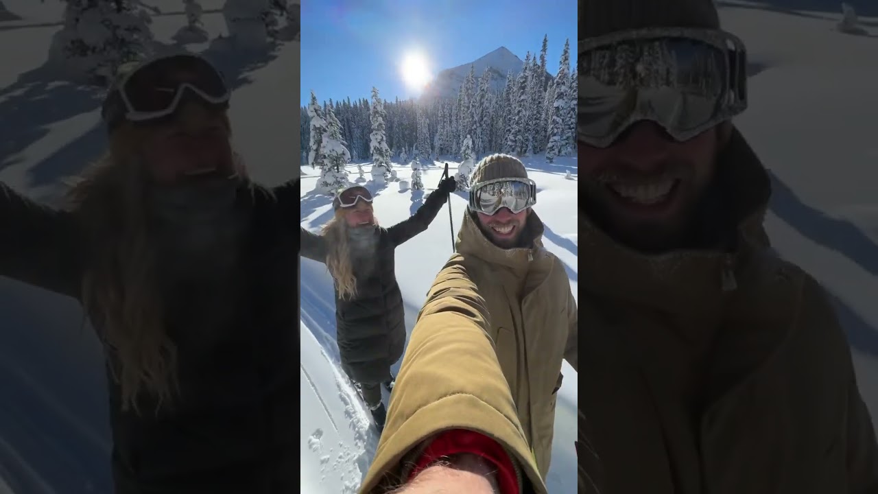 Vanlife in -40 is no joke🥶🇨🇦 would you go outside and explore Banff in this polar vortex? 