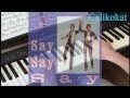 Say Say Say - Piano