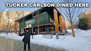 Where Did TUCKER CARLSON Eat & Shop in RUSSIA ?