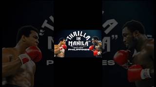 Muhammad Ali vs Joe Frazier 3 Thrilla in Manila #shorts