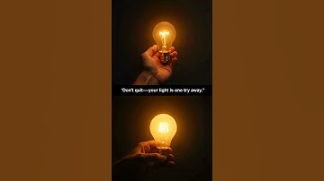 "Thomas Edison Failed 1,000 Times Before Inventing the Light Bulb | Inspiring Success Story"