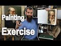 Painting Exercise. Cesar Santos vlog 055