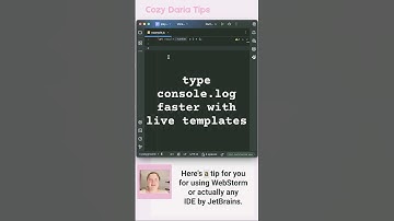 Type console.log faster with live templates #programming #jetbrains #javascript