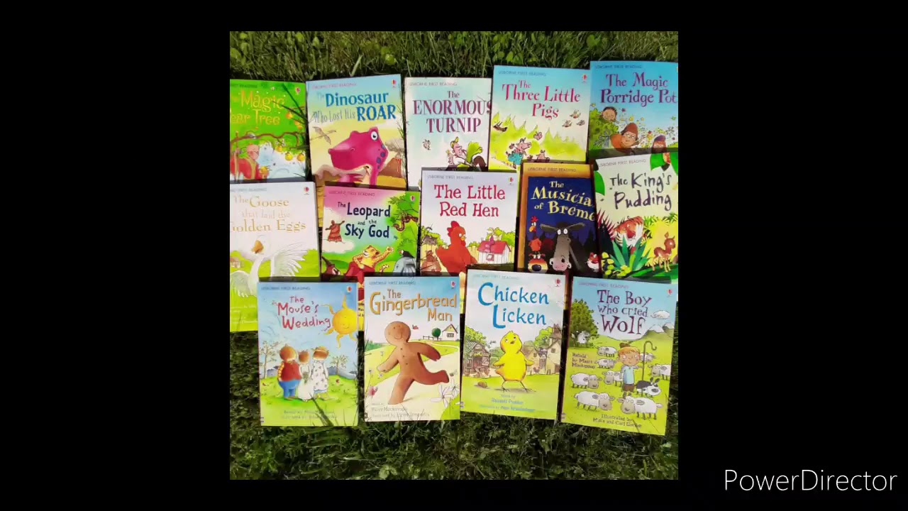 My Reading Library czerowna biblioteczka Usborne bajki readers Bookplanet