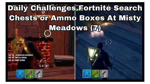 Daily Challenges Fortnite Search Chests or Ammo Boxes at Misty Meadows (7)