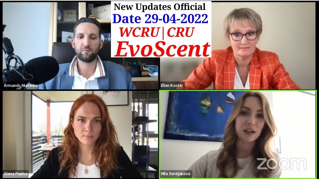 New Updates Official WCRU CRU Evoscent Evorich API BOB Coin 