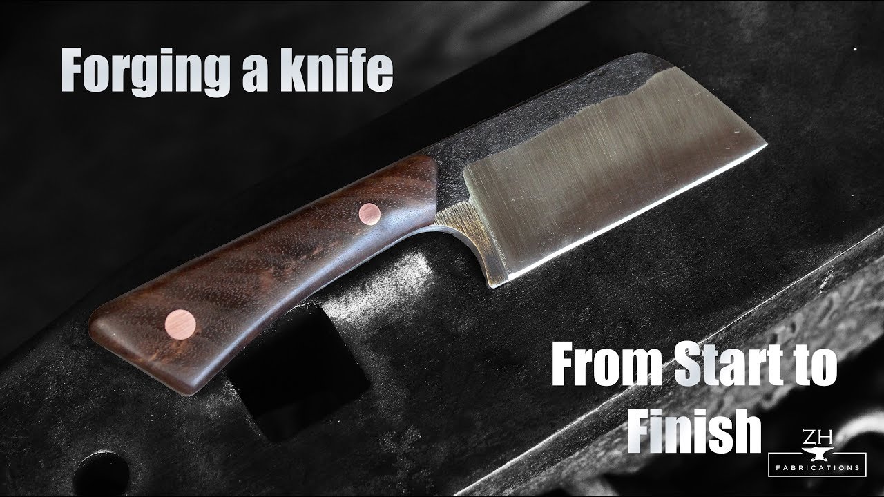 How to forge a knife - From start to finish 